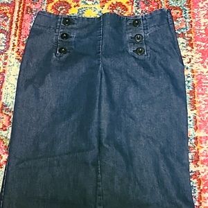 Women's nautical cut style jeans sz 12